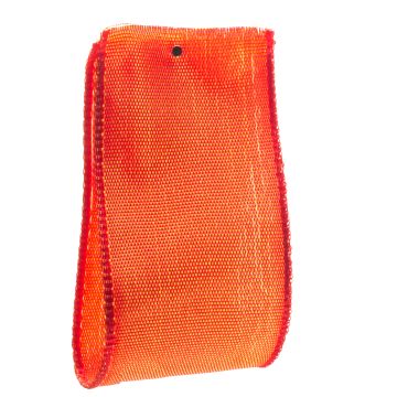 Red Hot Poker Wire Edge Ribbon