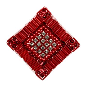 Red Sequin Motif 60mm