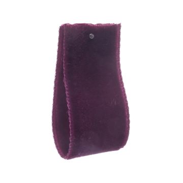 Ripe Plum Double Sided Nylon Velvet Ribbon