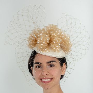 Ripe Wheat Organdy Veil Base