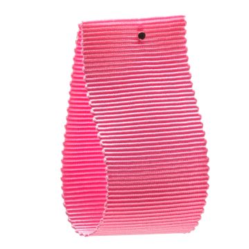 Rose Pink Polyester Grosgrain Ribbon