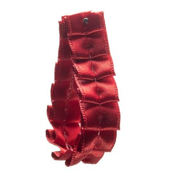 Ruby Slippers Pleated Satin Ribbon