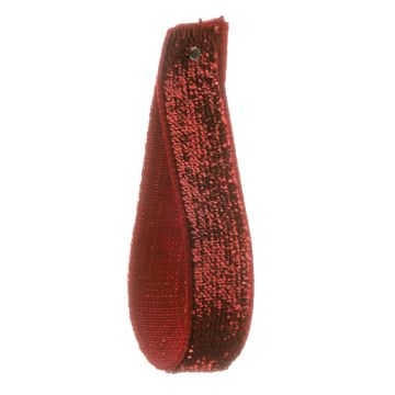 Ruby Slippers Glitter Velvet Ribbon