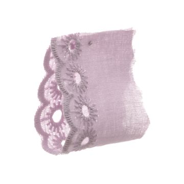 Scabious Lilac Cotton Lace 100% Cotton