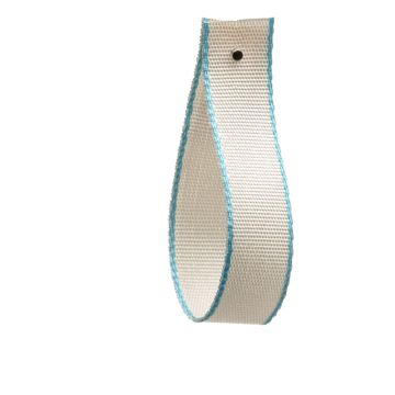 Shell Coloured Edge Ribbon