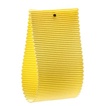 Sherbet Lemon Polyester Grosgrain Ribbon