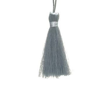 Silver Metallic Tassel