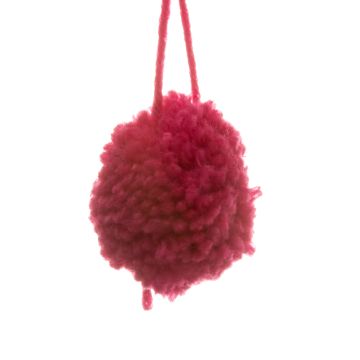 Sissinghurst Pink Pom Pom with Loop