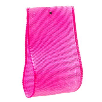 Rose Pink Wire Edge Ribbon