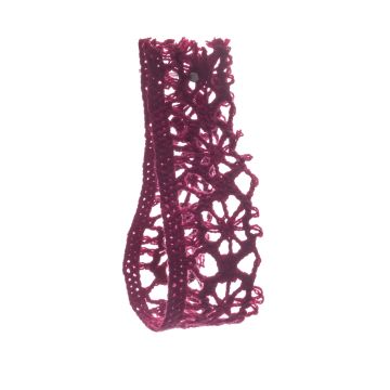 Sissinghurst Pink Coloured Lace 15mm