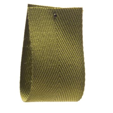 Squashed Gooseberry Polyester herringbone tape