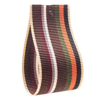 Multi 2 Striped Grosgrain Ribbon