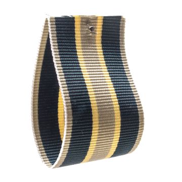 Jungle Water Striped Grosgrain Ribbon