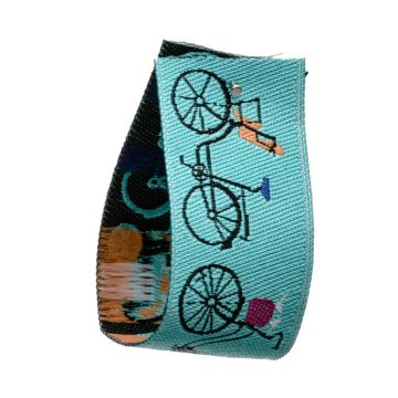 Teal Bicycle Ribbon