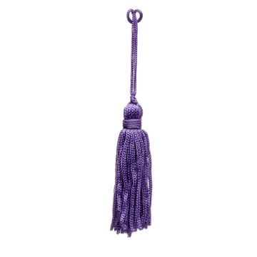 Viola Purple Key Tassel