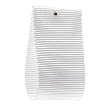 White Polyester Grosgrain Ribbon