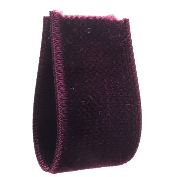 Wine Double Sided Rayon Velvet Ribbon