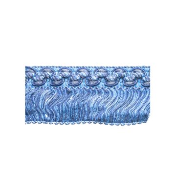 Blueberry Bin End Looped Fringe