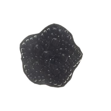 Black Sequin Bead Motif