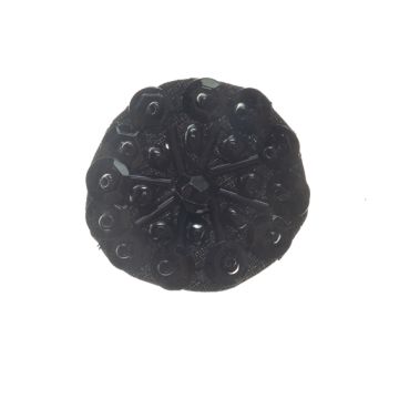 Black Sequin Bead Motif