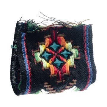 Black Embroidered Jacquard