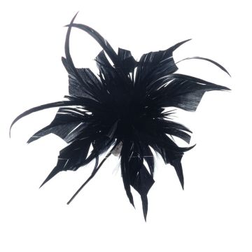 Black Feather Flower