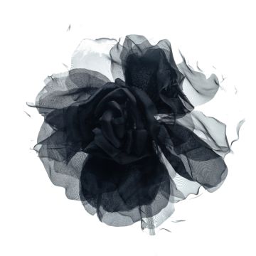 Black Rose Corsage
