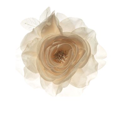 Clotted Cream Silk Flower