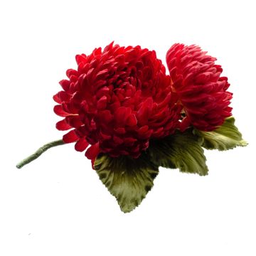 Post Box Red Flower Corsage