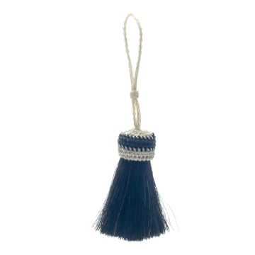 Crow Black Horse Hair Tassel