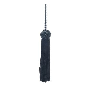 Crow Black Turks Head Tassel