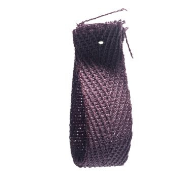 Damson Mauve Herringbone from Recyclables