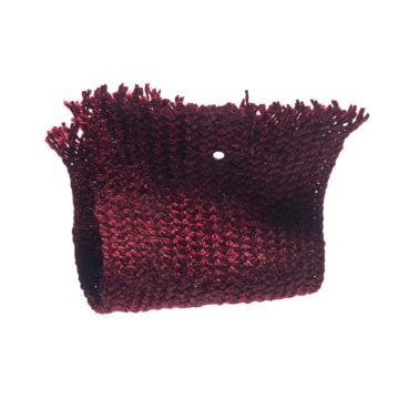 Dark Amaryllis Knit Tape