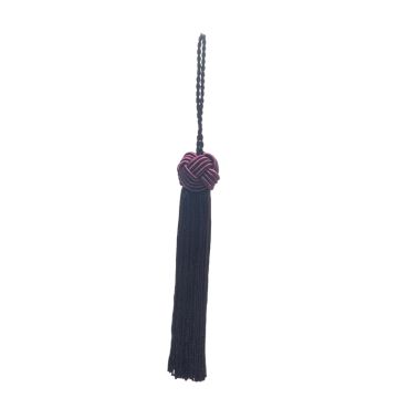 Dark Damson Turks Head Tassel