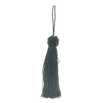 Deep Forest Turks Head Tassel