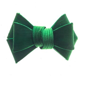 Emerald Bow with Clip