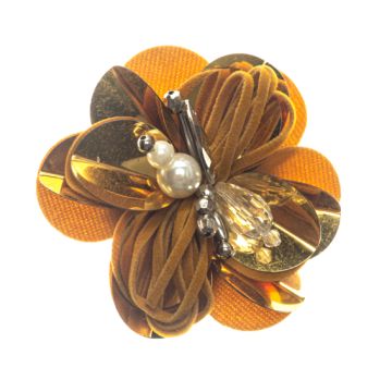 Gold Flower Motif