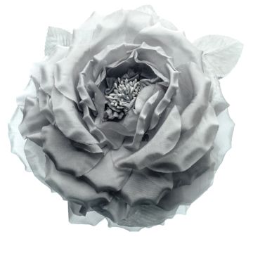 Grey Squirrel Silk Rose