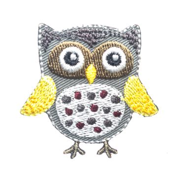 Grey Squirrel Spotted Owl Motif