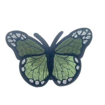 Hellebore Green Butterfly Motif 85mm