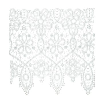 Ivory Rayon Lace 190mm