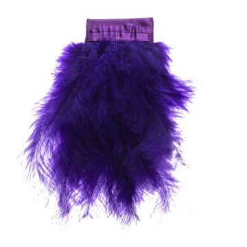 Liberty Iris Marabou Fringe