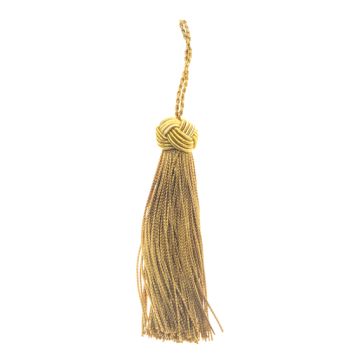 light gold Turks Head Tassel