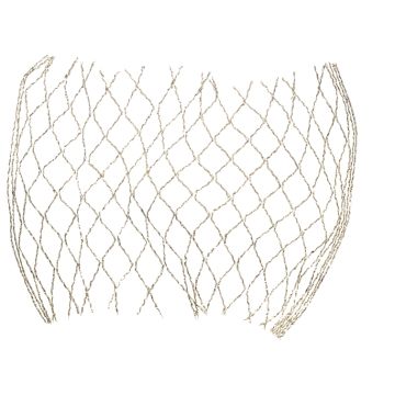 Light Gold Wired Mesh Ribbon