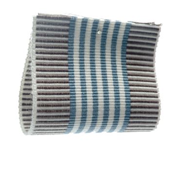 Lobelia Striped Cotton Grosgrain 50mm