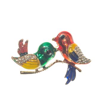 Love Birds Brooch