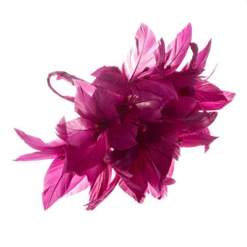 Magenta Feather Flower