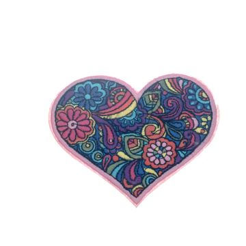 Multi Heart Motif 80mm