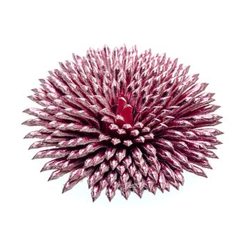 Old Azalea Faux Leather Sea Urchin