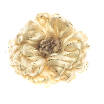 Oyster Shell Wool Flower